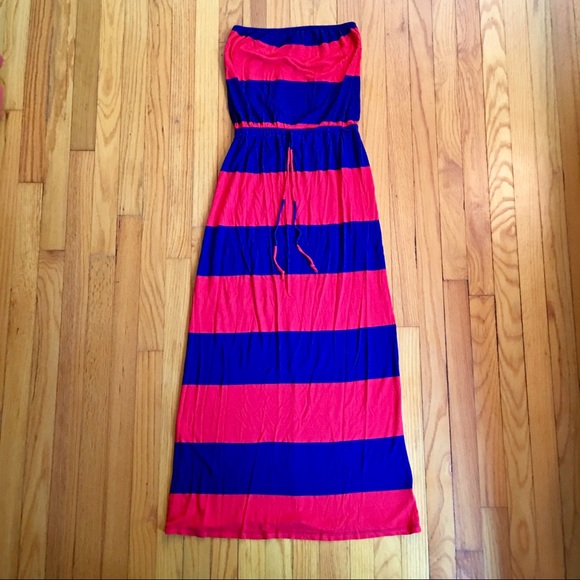 Old Navy Strapless Maxi Dress Size XS - Picture 2 of 5